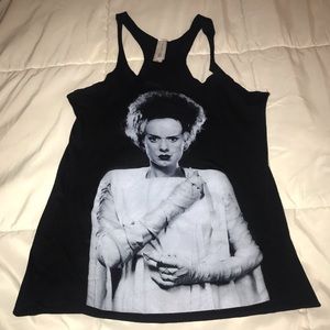 Bride Of Frankenstein Racerback tank